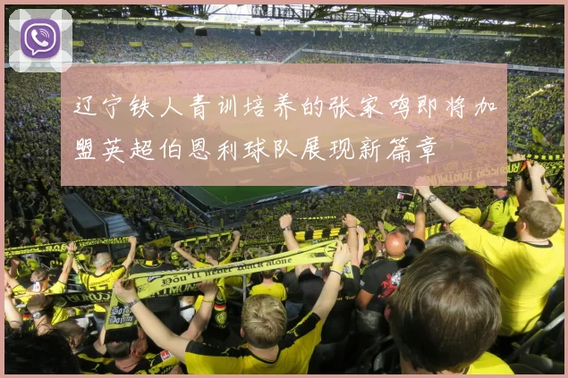 辽宁铁人青训培养的张家鸣即将加盟英超伯恩利球队展现新篇章